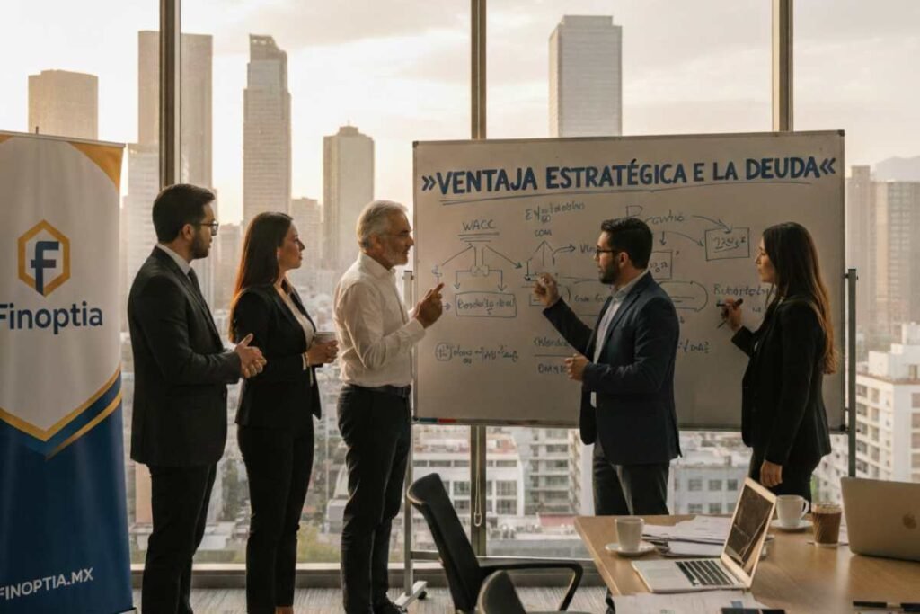 ventaja estratégica de la deuda